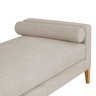 Recamier Berlim 1,20m Suede Bege - Inova Decorações - 2