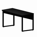 Ver imagem 5 de Mesa Escritório Escrivaninha 140CMX60CM Pés em Metal Tampo 100% MDF Industrial Executive Preto
