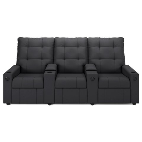 Poltrona do Papai Reclinável Mallie 3 Lugares Baú Usb Fh9 Veludo Cinza - Mpozenato
