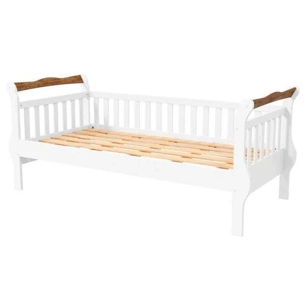 Cama Baba Bambini Branca Acetinado Teka Touch - Matic - Branca Acetinado/Teka Touch - 2