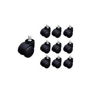 Kit 10 Rodízios Giratórios - Fácil Instalação e Alta Durabilidade