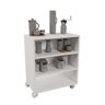Mesa Aparador ou Cabeceira/ Cantinho Do Café / com Rodinhas 50X67X30 Br - 2