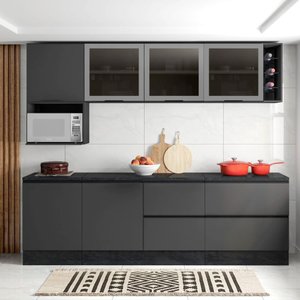 Composição Cozinha Modulada Etna 7 Peças Poliman