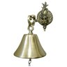 Sino De Parede Em Bronze Liso Presente Sitio Missas Igrejas - 1