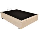 Ver imagem 2 de Cama Box Baú Suede Bege Viúva 120x188x42