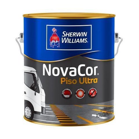 Tinta Novacor Piso Ultra Verde Galao 3,6 Litros Sw Sherwin W