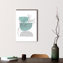 Ver imagem 6 de Quadro Decorativo Flor Formas Orgânicas 60x40cm MDF