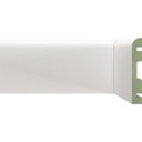 Ver imagem 1 de Rodapé de MDF Liso 10CMX2,40m Rende 2,4m 1000 Branco Moldufama