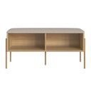 Ver imagem 2 de Conjunto Sapateira Banco e Prateleira Hanover/dourado
