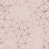 Papel de Parede Adesivo Lavavel Sala Rosa Chá Geométrico 3m - 1