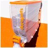 Dispenser Durabox Raçao 40 Litros Laranja Durapets - 3