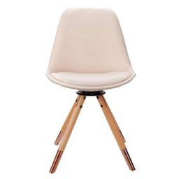 Cadeira Luana Giratória - Rivatti - Cru - 2