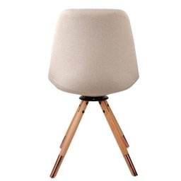 Cadeira Luana Giratória - Rivatti - Cru - 4