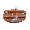 Ver imagem 7 de Suporte para Vaso de Planta Redondo com Rodinhas Cristal 35cm