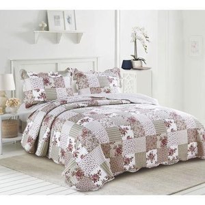 Colcha Casal Evolution Patchwork Camesa - Tune