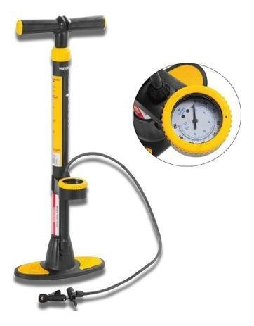 Bomba Encher Pneu Ar Manual para Carro Moto Bicicleta Vonder - 2