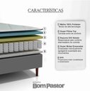 Ver imagem 4 de Colchão Casal Molas Ensacadas Fiori 138x188x30 Bom Pastor
