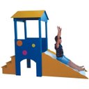 Ver imagem 2 de Escorregador Infantil Grande 2m Em Madeira Mdf Playground Para Casa Brinquedo Criança Feliz