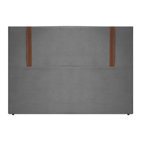 Cabeceira para Cama Box King Size 195cm Pietro Bouclê - Sofa Store:bouclê Cinza Grafite