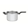 Panela de Pressão Tramontina Brava em Aço Inox com Fundo Triplo 22 Cm 6 L Tramontina - 6