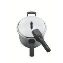 Ver imagem 4 de Panela de Pressão Tramontina Brava em Aço Inox com Fundo Triplo 22 Cm 6 L Tramontina