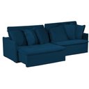 Ver imagem 7 de Sofá Modular Olinda 4 Lugares 2.30 MT com Molas Retrátil e Reclinável Veludo Nobre Sofatec