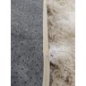 Tapete Peludo, Bege Mesclado, Silk Threads, 2,00 x 1,40 M - Bege - Mesclado - 4