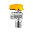 Ver imagem 1 de Mini Registro Angular 90° de Gás 1/2 m x f - Druck