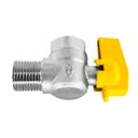 Ver imagem 5 de Mini Registro Angular 90° de Gás 1/2 m x f - Druck