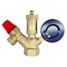 Kit Manifold Conjunto de Segurança Boiler 1pol Bronze Druck - 4