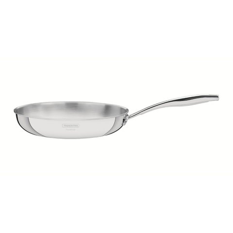 Frigideira Tramontina Grano Aço Inox e Corpo Triplo 26 Cm 2,2 L