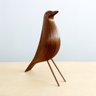 Pássaro M Decorativo - 17,4 Cm Altura -Toque 3D: Bronze - 1