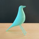 Ver imagem 2 de Pássaro M Decorativo - 17,4 Cm Altura -Toque 3D: Azul Tiffany