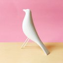 Ver imagem 2 de Pássaro G Decorativo - 23,2 Cm Altura -Toque 3D: Branco