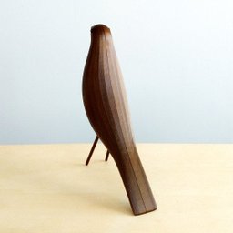 Pássaro P Decorativo - 11,6 Cm Altura -Toque 3D: Bronze - 3