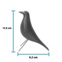 Ver imagem 4 de Pássaro P Decorativo - 11,6 Cm Altura -Toque 3D: Branco