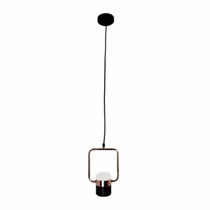 Luminária Pendente Pisa 15,5cm cm Cobre Moderno