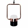 Luminária Pendente Pisa 15,5cm cm Cobre Moderno - 2