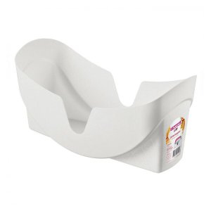 Porta Tampas de Plástico Branco Sanremo 30Cm
