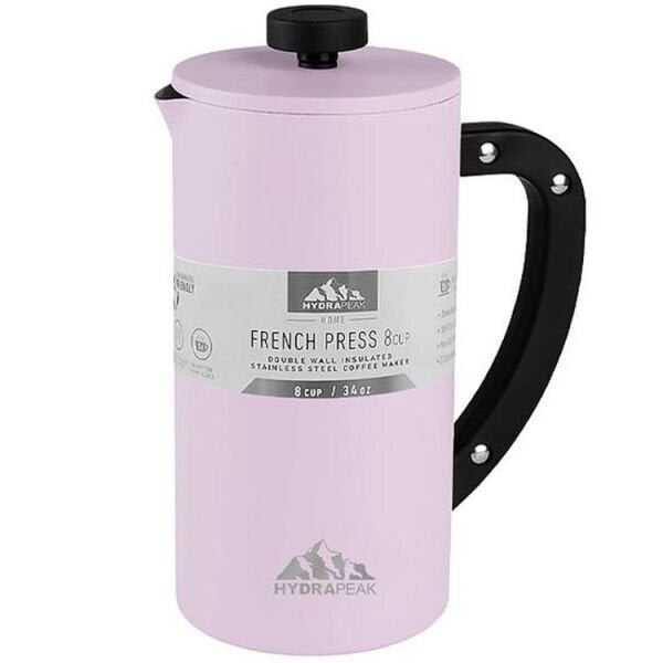 Cafeteira Hydrapeak French Pressão HpFrenchpress De 1 Litro Blush