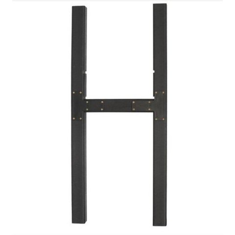 Suporte para Lixeira de Madeira Plastica 94 Litros - 70cm Fixo
