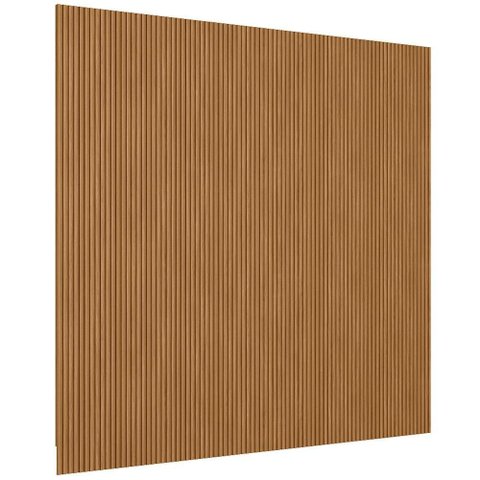 Painel Ripado de Madeira para Sala Quarto 297x250cm Slats L05 Nature - Lyam Decor
