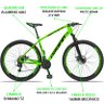 Bicicleta Aro 29 Cambio Shimano TX Verde Dropp - 3