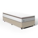 Ver imagem 2 de Cama Box com Colchão de Molas Ensacadas Pillow Top Neve Solteiro 88cm