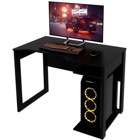Mesa para Escrivaninha Gamer Preto