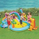 Ver imagem 2 de Piscina Inflável Infantil 290 Litros Mundo Dos Dinossauros Intex com Bomba de Ar Manual