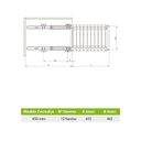 Ver imagem 4 de Calceiro Deslizante Cd 450 Tubular 12 Varetas Fgvtn Cromado - 72972302