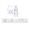 Registro Base de Gaveta Dn20 3/4 - Deca Deca Metais - 2