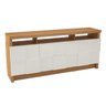 Buffet Balcão Quadriculado 3D 2 Portas 2 Gavetas 178cm - 1