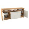 Buffet Balcão Quadriculado 3D 2 Portas 2 Gavetas 178cm - 2